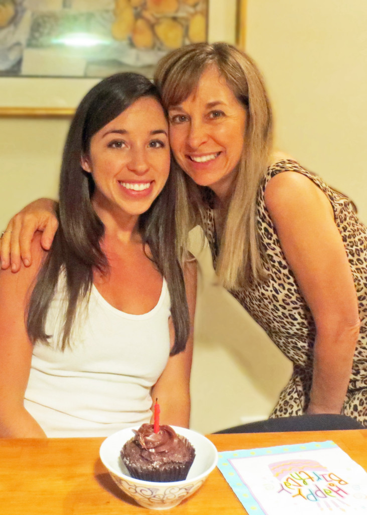 me and mom birthday