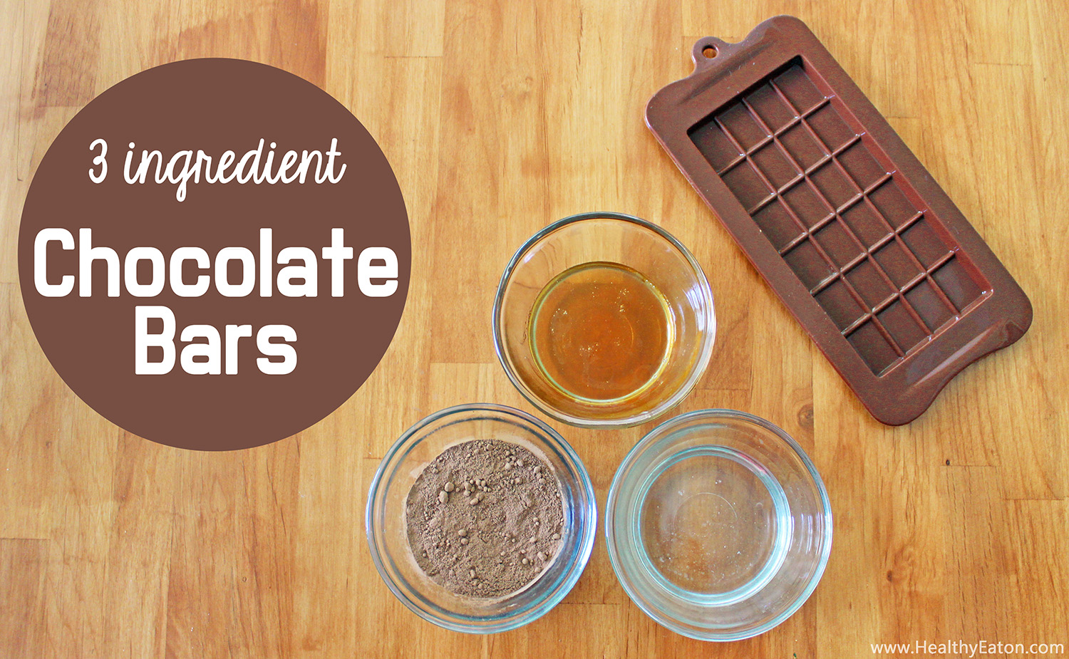 Recipe: 3 Ingredient Chocolate Bar