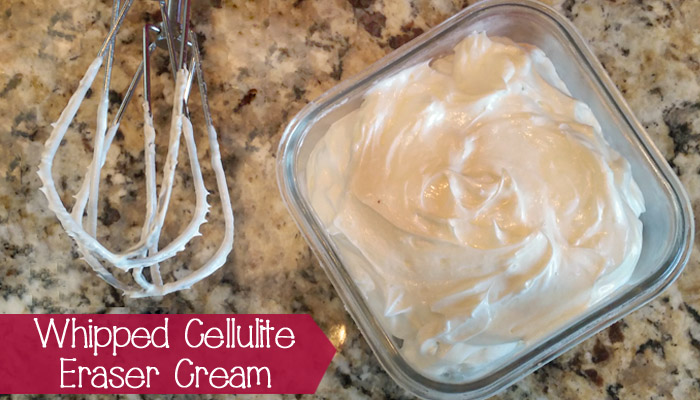 whipped cellulite eraser cream