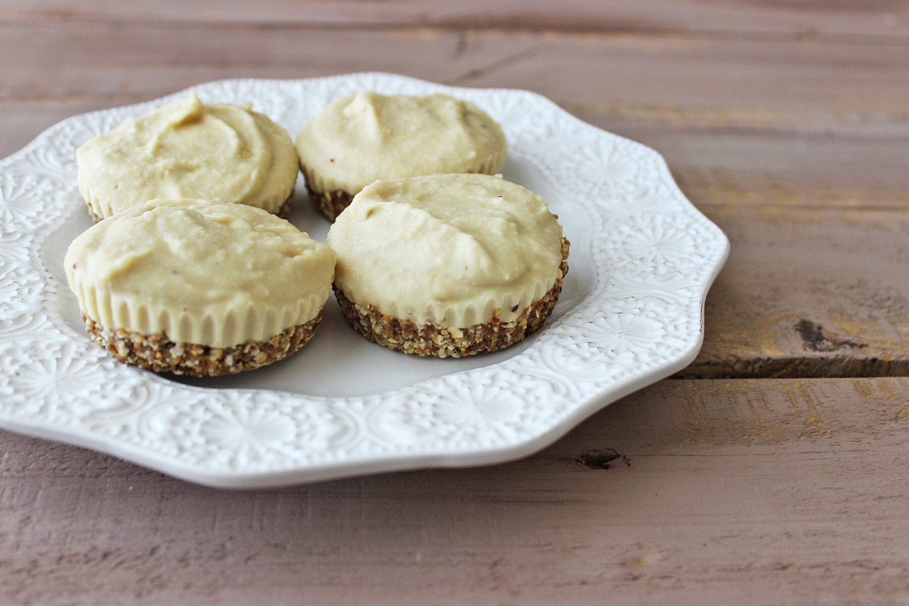 RECIPE: Easy Raw Vegan Cheesecakes