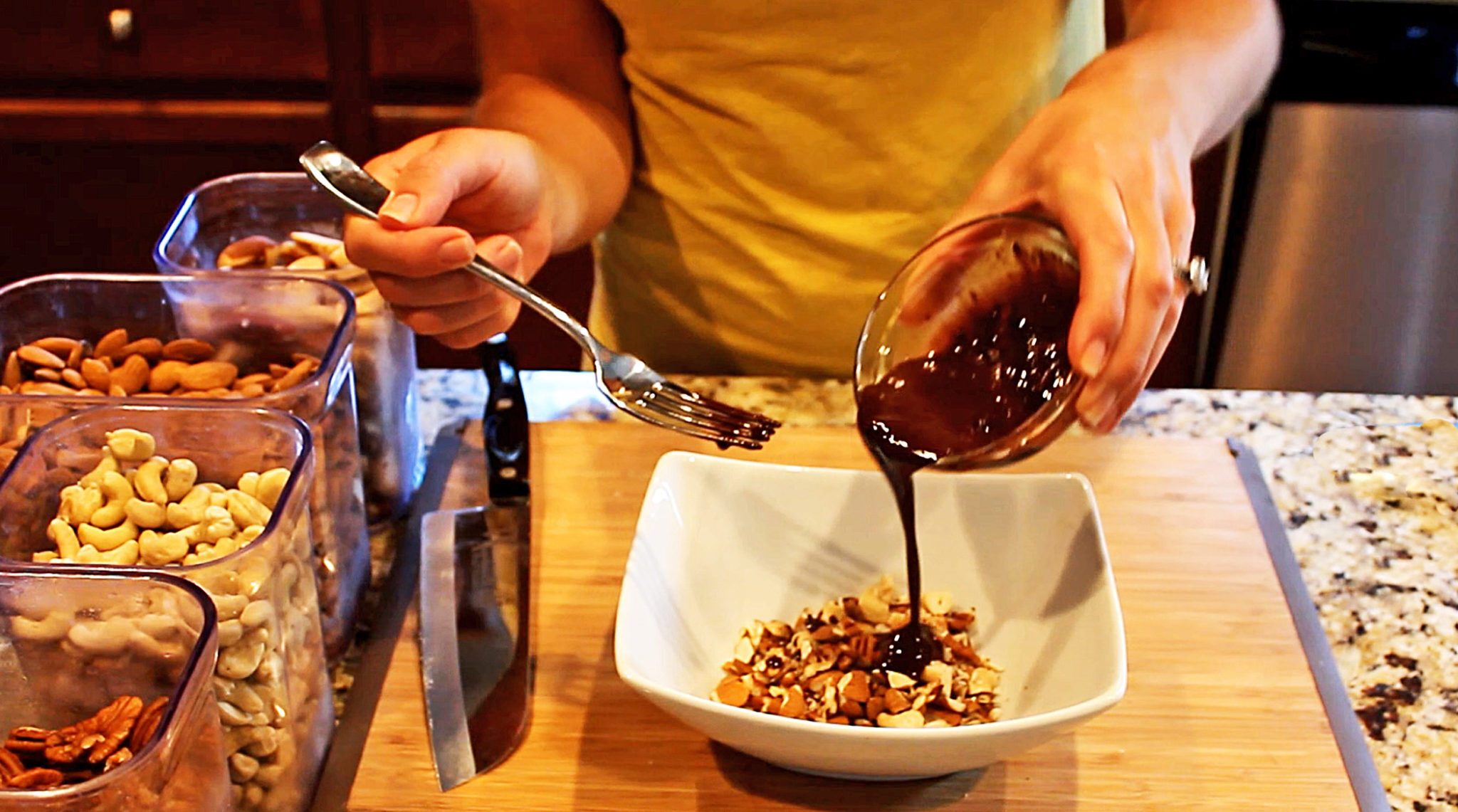 Chocolate Covered Nuts Recipe [Video]