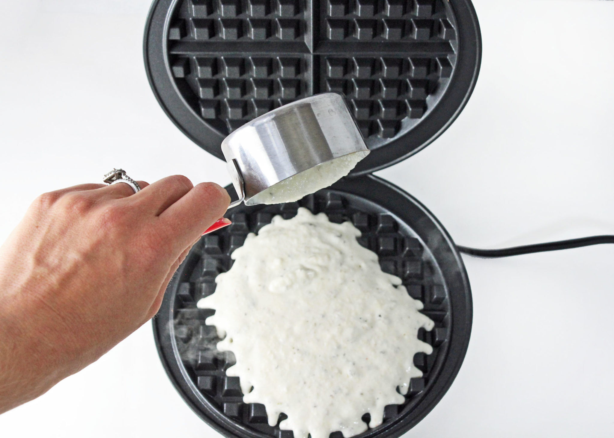 savory waffle recipe