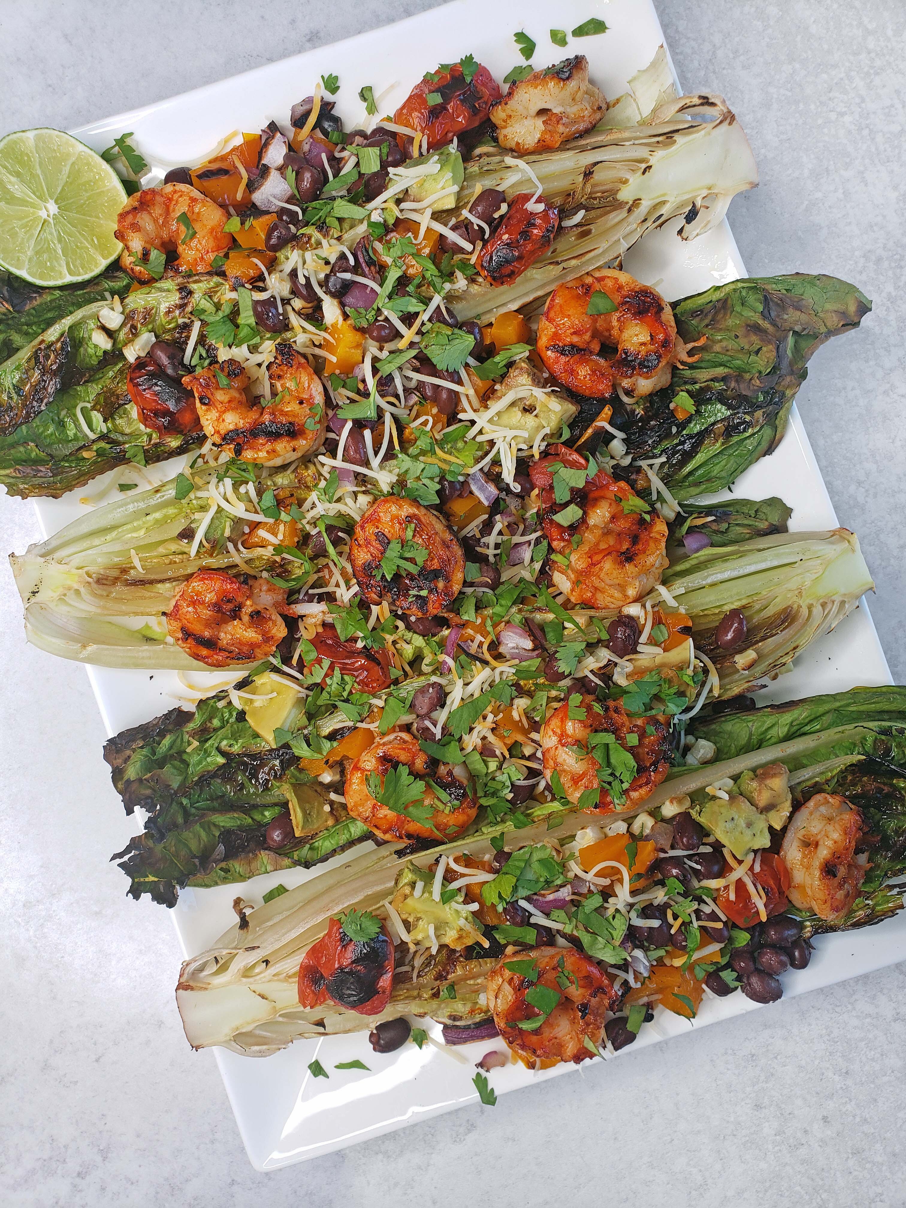 Grilled Mexican Shrimp Salad Recipe