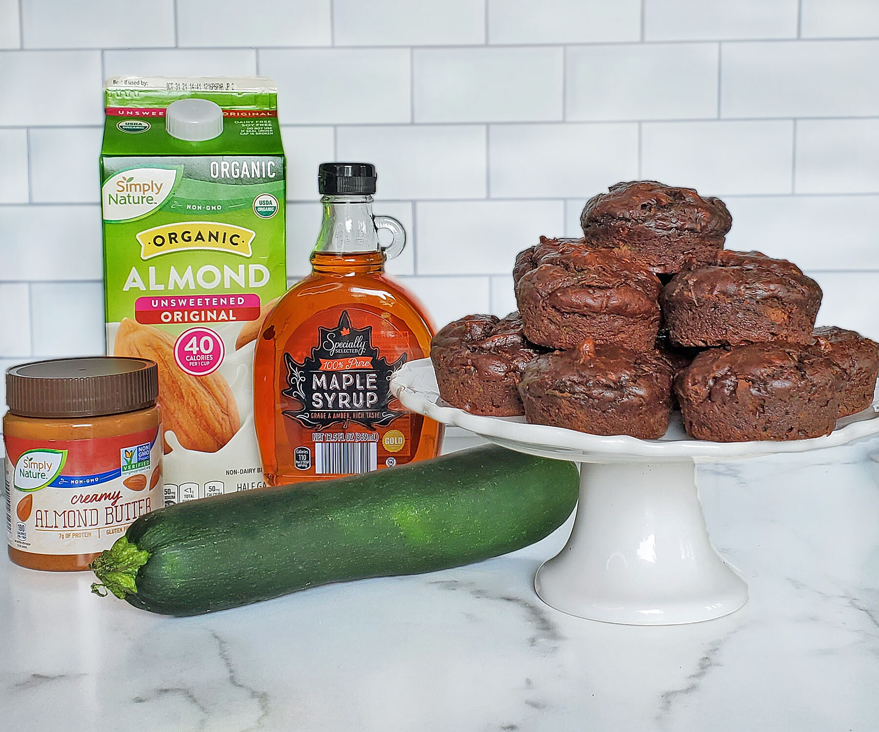 aldi back to school chocolate zucchini protein muffin recipe